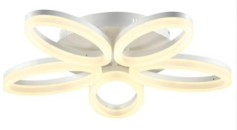 Світлодіодна люстра стельова Horoz 019-005-0040 LED 40W 4000K біла Код.58497
