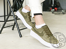 Жіночі кросівки Nike Air Force 1 Sage Low Trooper Phantom Green White AR5339-200, фото 3