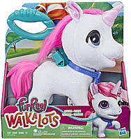 М'яка іграшка FurReal Friends Шаловий вихованець великий Єдиноріг/FurReal Walkalots Big Wags Unicorn