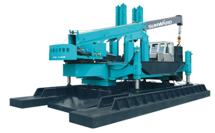 Гідравлічна сваєвдавлююча установка ZYJ600B