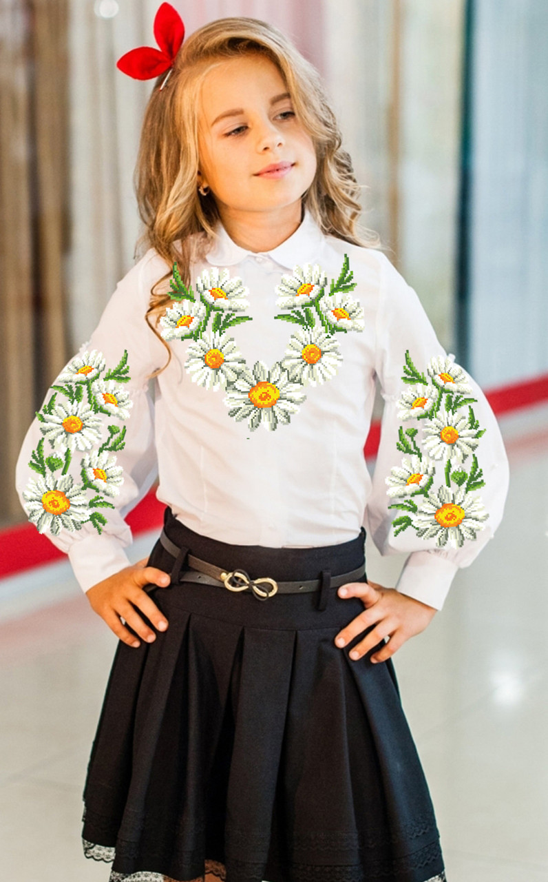 Заготовка вишиванки для дівчинки №101, фото 1