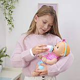 Інтерактивна лялька для годування Мія Лувабелла / Mealtime Magic Mia Interactive Feeding Baby Doll Luvabella, фото 7