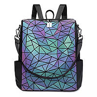 Стильний жіночий рюкзак для ноутбука Хамелеон Бао Бао Triangle