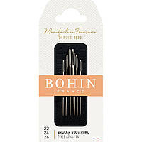 Tapestry №22/24/26 (6шт) Набір гобеленових голок Bohin (Франція)