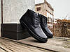 Чоловічі зимові шкіряні черевики Gattini Black чорні натуральна шкіра, фото 8