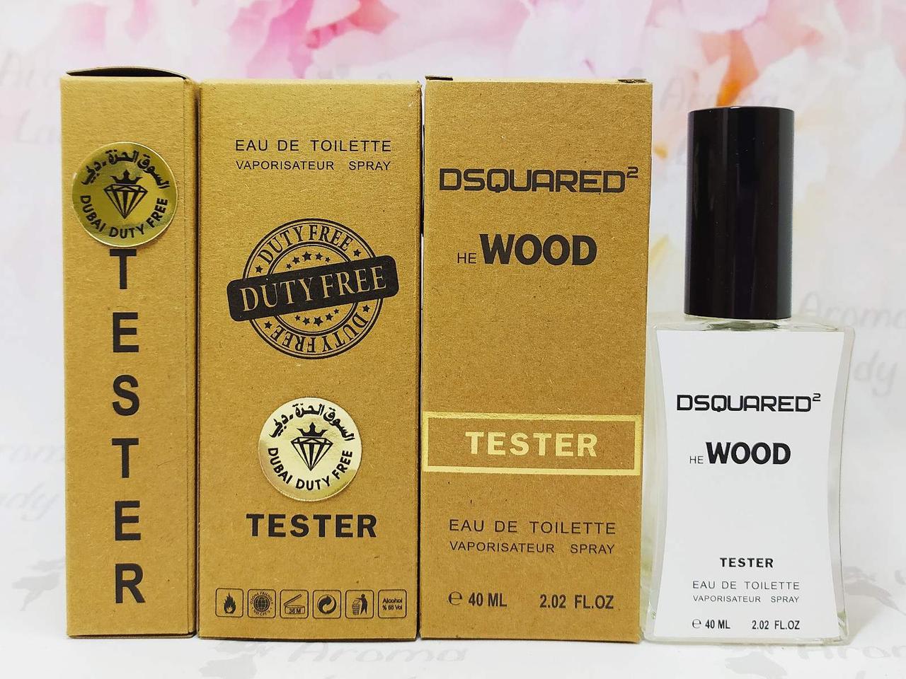 Тестер DSQUARED2 HE WOOD (Дисквайред Хі Вуд) з феромонами 40 мл, фото 1