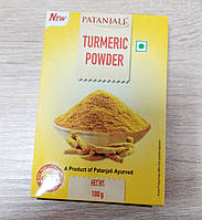 Порошок куркумы /Patanjali Turmeric Powder, 100 г (07\24)