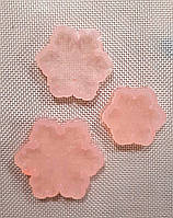 Молд силіконовий для льодяників, карамелі, шоколаду та мастики Сніжинки набір із 3 форм 4,0 см, 5,0 см, 6,0 см