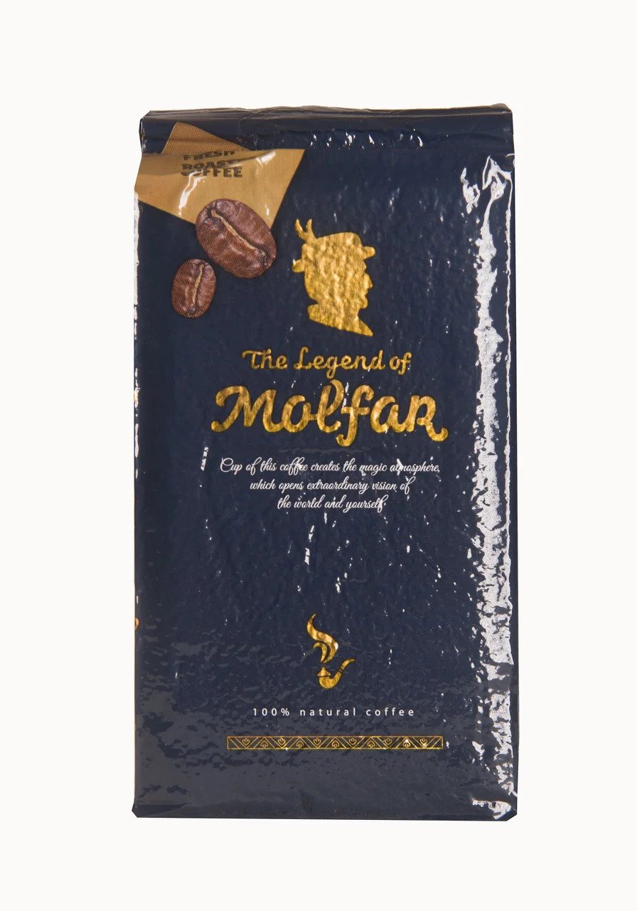 Кофе Легенда Мольфара АРАБИКА МОЛОТЫЙ Бленд 555 СИНИЙ 250 Г