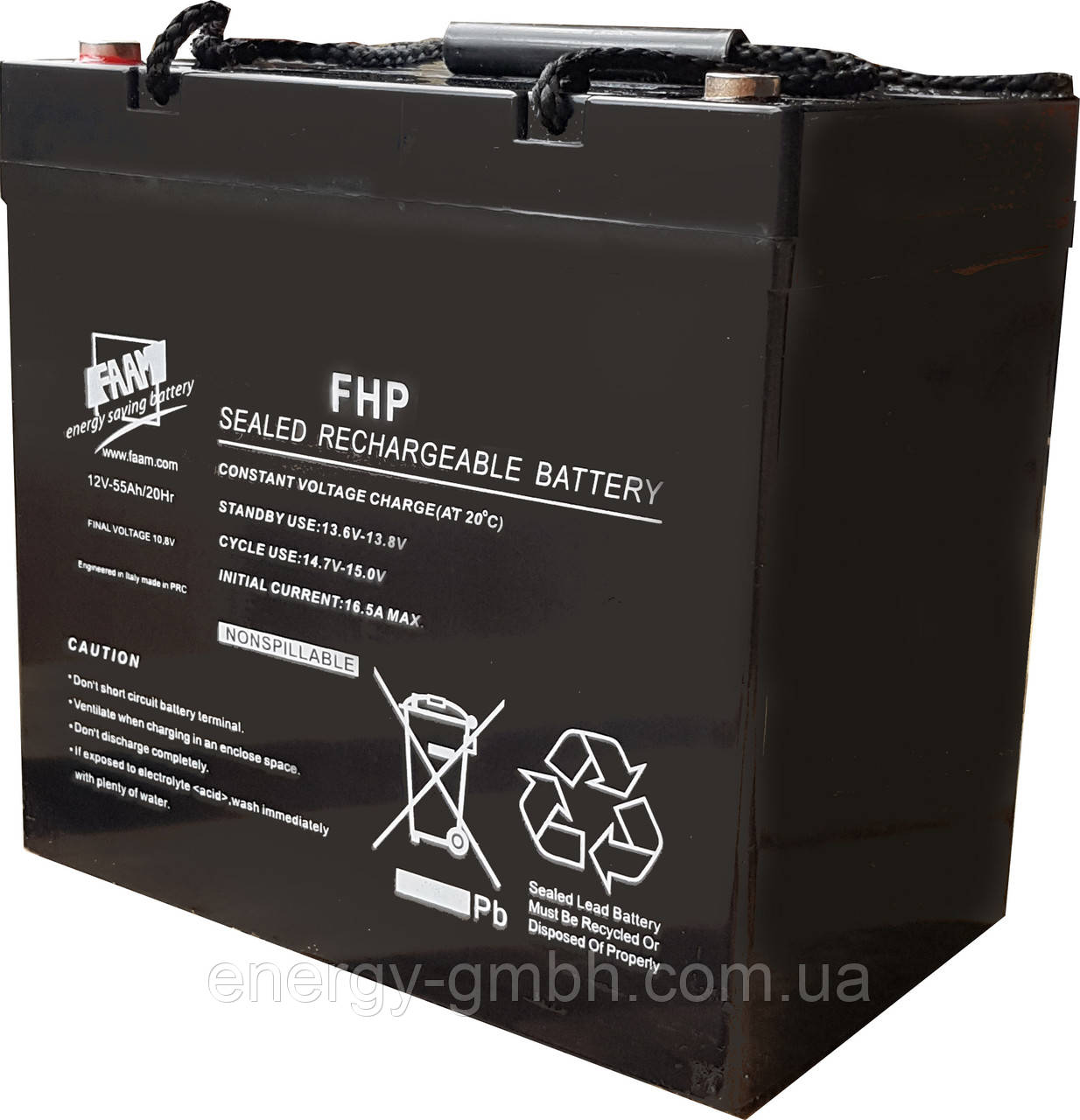 Акумуляторна батарея FAAM серії FHP12-33