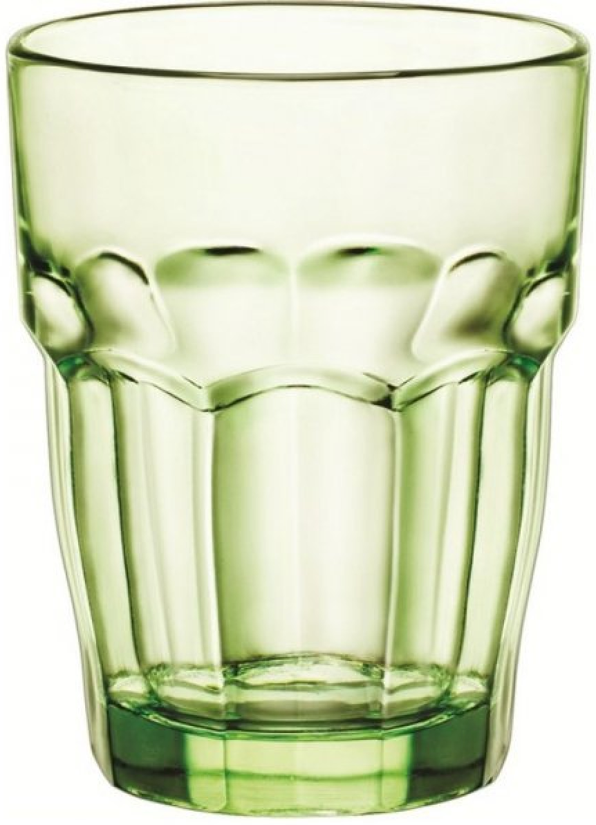 Склянка висока 370 мл серія "Rock bar MINT" колір зелений (418960)