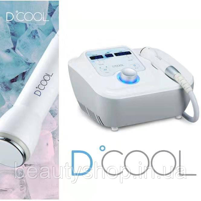 Корейський апарат D COOL для підтягування шкіри обличчя, пристрій із функціями нагрівання, охолодження й електропорації