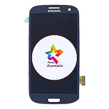 Дисплей Samsung I9300 Galaxy S3 + сенсор синій (оригінальні комплектуючі)