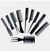 Набор профессиональных расчесок professional comb set 10 штук