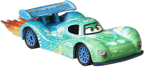 Тачки 2: Карло Гоньяло c полум'ям (Carla Veloso) Disney Pixar Cars від Mattel, фото 3