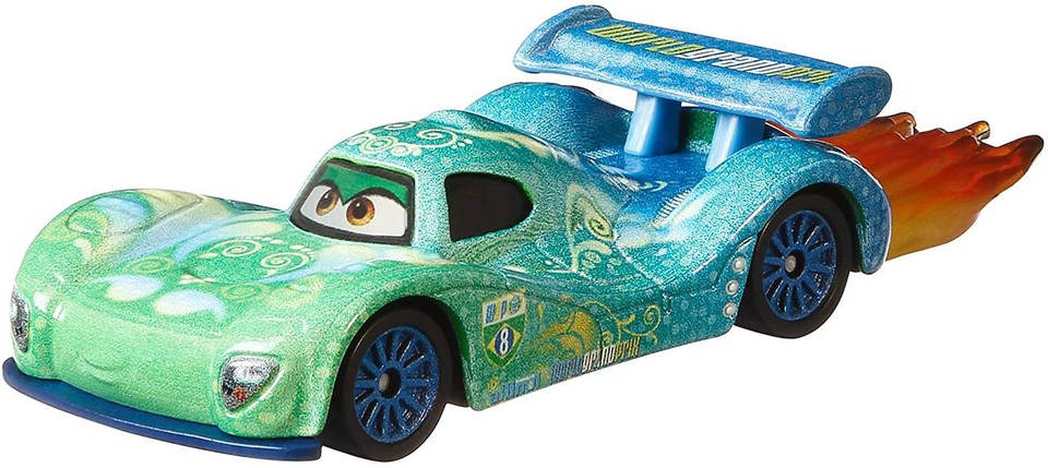 Тачки 2: Карло Гоньяло c полум'ям (Carla Veloso) Disney Pixar Cars від Mattel, фото 2