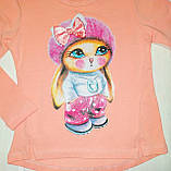 Джемпер для дівчинки рожевий Розміри 92, фото 2