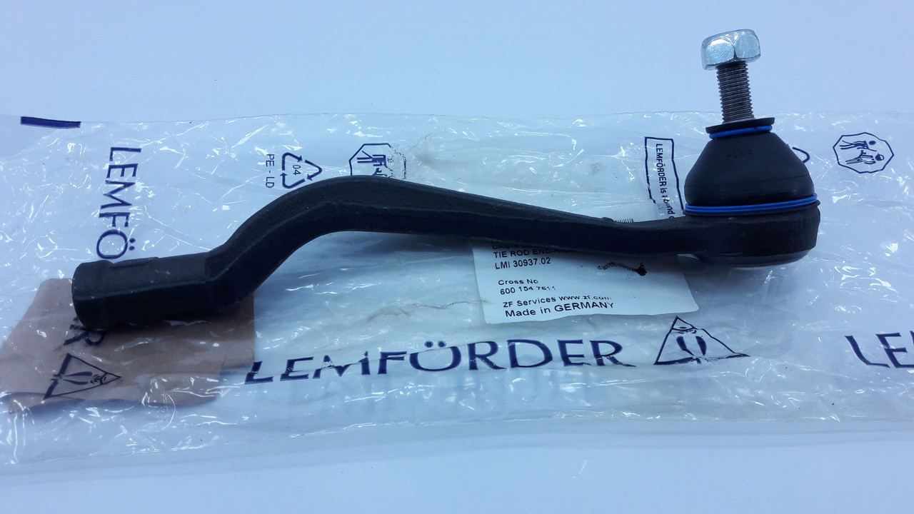 Наконечник кермової тяги правий dacia logan 04-Lemforder (Німеччина), фото 1
