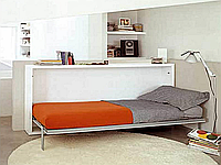 Шкаф-кровать-трансформер горизонтальная в детскую комнату, фото 1