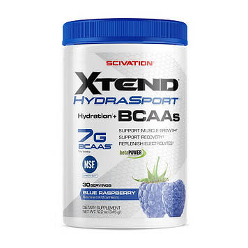 Xtend Hydrasport BCAAs (345 g, blue raspberry)