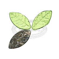 Чай Шен Пуэр Зеленый листок прессованный 100 г бодрящий чай концентрирует внимание улучшает обмен веществ