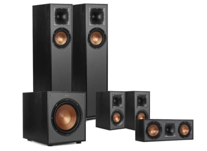 Комплект акустики Klipsch Reference set 5.1 R-610F Black