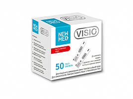 Тест-смужки Visio NewMed 50 шт. / Тест-полоски Visio NewMed 50 шт.