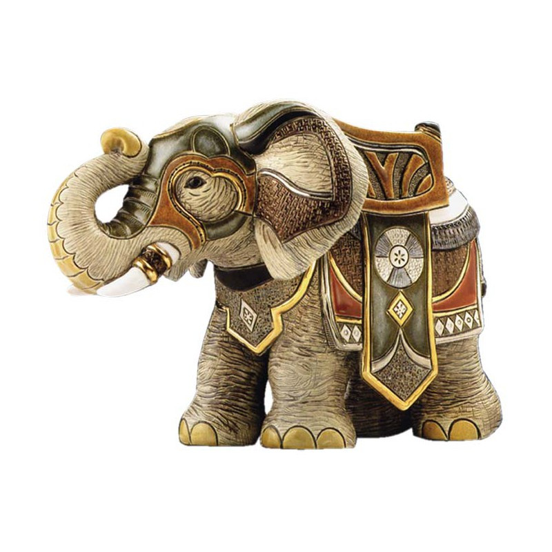 Фігурка De Rosa Rinconada Large Wildlife Бойовий Слон (лім.вип. 2000 шт) Dr450-22