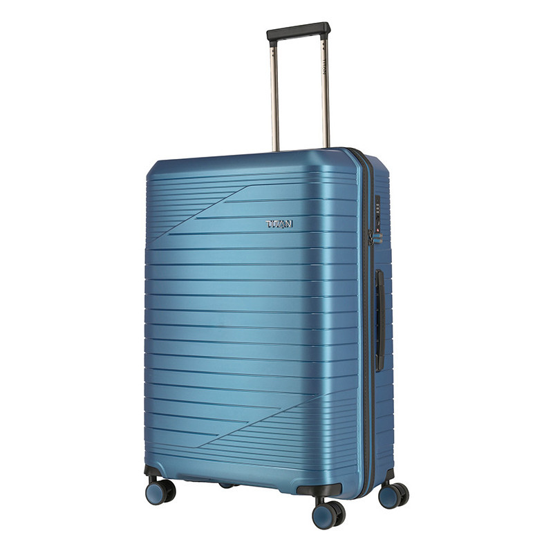Валіза Titan TRANSPORT/Petrol L Metallic Великий Ti852404-22
