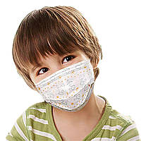 Защитная маска детская 3-слойная Face Mask 50 шт