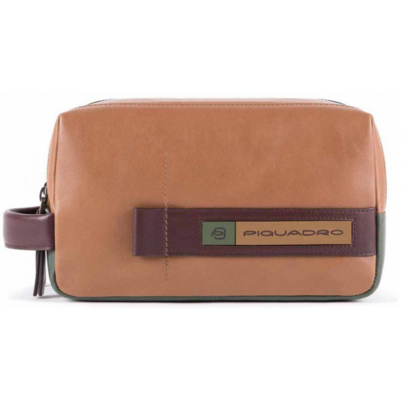 Несесер Piquadro FEBO/Beige-Green BY5011W105_BEVE