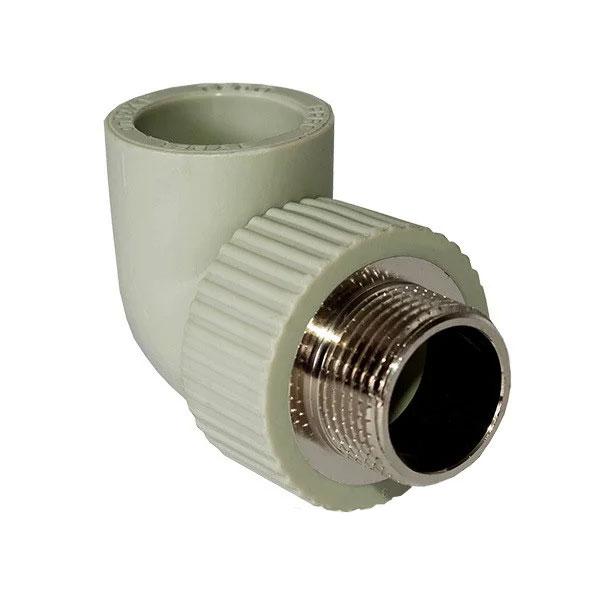 Коліно з зовнішньою різьбою PPR Asco D 20х1/2