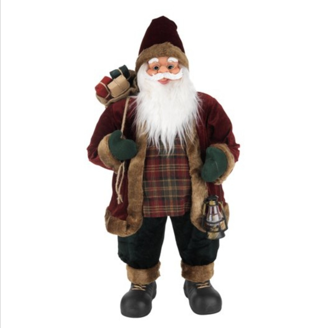 Новогодняя игрушка Дед мороз, санта Клаус 81 см - фото 1 - id-p1304420393