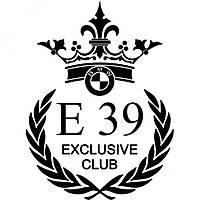 Вінілова наклейка на автомобіль - BMW e39 Exclusive Club
