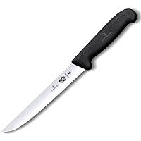 Кухонный филейный нож Victorinox Fibrox Carving 18 см Черный (5.2803.18) оригинальный