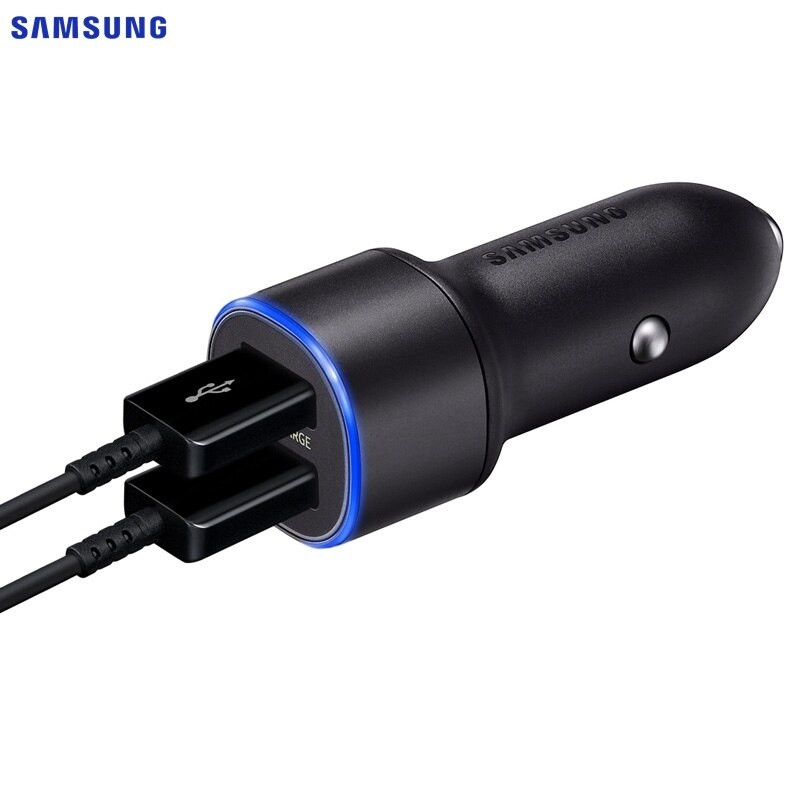 Автомобільний зарядний Samsung Dual Car Fast Charge EP-L1100