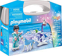 Конструктор Playmobil Плеймобил 70311 Ледяная принцесса с волшебным хаски Ice Princess Carry Case