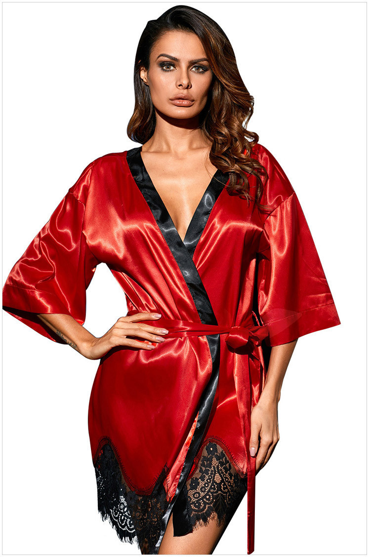 Халат із мереживом, фото 1