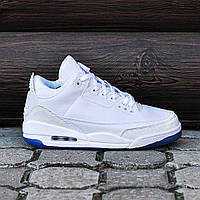 Чоловічі кросівки Nike Air Jordan 3 білі. Розміри (41, 42, 43, 44, 45)