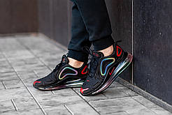 Чоловічі кросівки Nike Air Max 720 чорні. Розміри (42, 43, 44, 45)