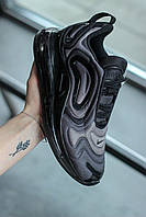 Кросівки Nike Air Max 720 Black & Anthracite (найк аір макс 720)