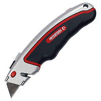 Ніж з висувним трапецієподібним лезом INTERTOOL (HT-0516)