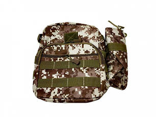 Сумка тактическая военная HLV OXFORD N02181 Pixel Desert Camouflage, фото 1