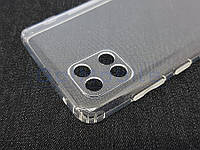 Чехол для Samsung Note 10 Lite (N770) Silicone case прозрачный KST тех.уп.