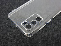 Чехол для Huawei P40 Silicone case прозрачный KST тех.уп.