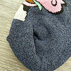 Шкарпетки чоловічі махрові "Новий рік" високі GRAND р25-27 джинс, фото 5