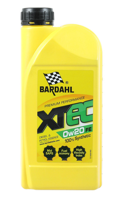 Моторна олива BARDAHL XTEC 0W20 FE 1л 36801