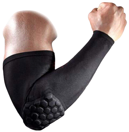 Налокітник баскетбольний Basketball Elbow Pads 1шт. р-р S, M, L, XL чорний (BC-5666)