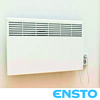 Електричний обігрівач - конвектор Ensto 1000 Вт з термостатом та вилкою