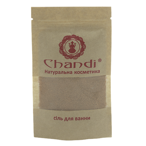 Сіль для ванни "Ваніль і кава" Chandi 60 г., фото 1